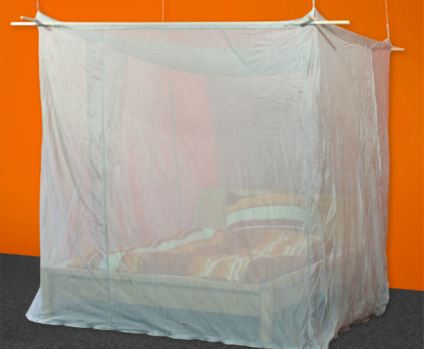 Abschirmbaldachin | Kasten Doppelbett | HF+NF | SILVER-TULLE Abschirmbaldachin | Kasten Doppelbett | HF+NF | SILVER-TULLE