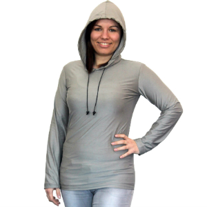 Abschirmender Hoodie aus Silver-Elastic TEO | HF+NF