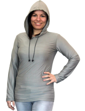 Abschirmender Hoodie aus Silver-Elastic TEO Abschirmender Hoodie aus Silver-Elastic TEO