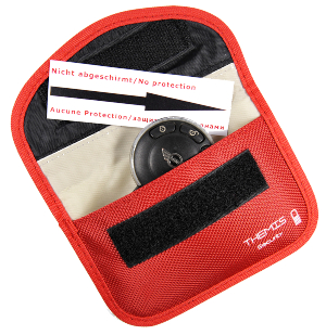 Basic Abschirmhülle für Funk-Autoschlüssel, Nylon Basic Abschirmhülle für Funk-Autoschlüssel Nylon